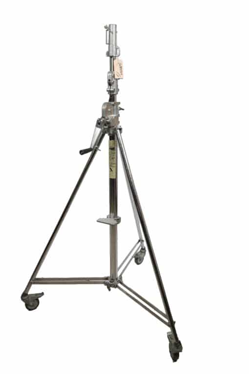 Manfrotto 087NW Wind Up Stand silver with wheels - Image 6