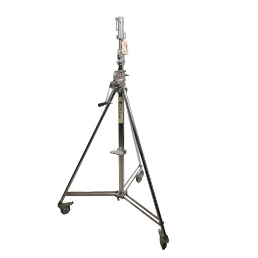 Manfrotto 087NW Wind Up Stand silver with wheels