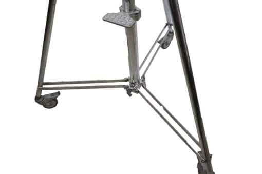 Manfrotto 087NW Wind Up Stand silver with wheels - Image 3