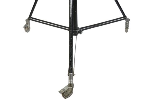 Manfrotto 387XBU Stainless Steel Wind Up with wheels - Image 4