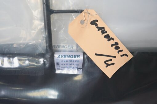 New Avenger 18" x 48" Solid Black Flag CutterFlag - Image 3