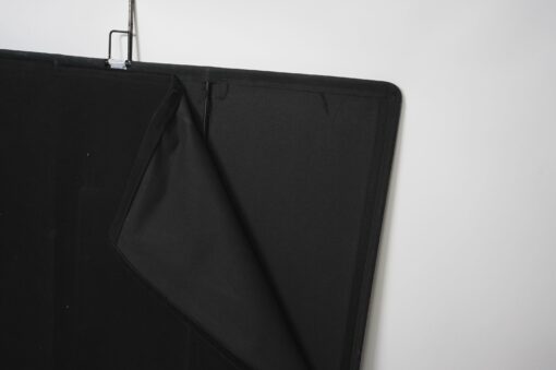 48" x 48" Solid Black Flag Floppy Cutter - Image 6