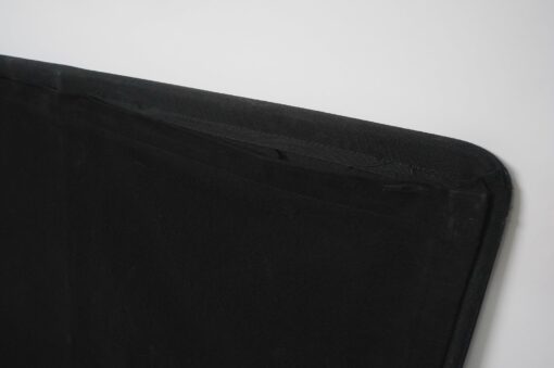 48" x 48" Solid Black Flag Floppy Cutter - Image 5