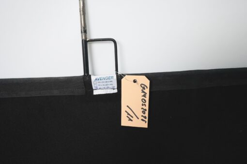 48" x 48" Solid Black Flag Floppy Cutter - Image 4