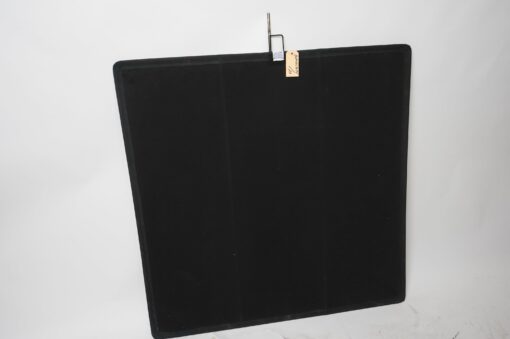 48" x 48" Solid Black Flag Floppy Cutter - Image 3