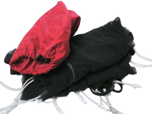 8x8 Single Scrim Black Butterfly - Overhead Fabric - Image 4