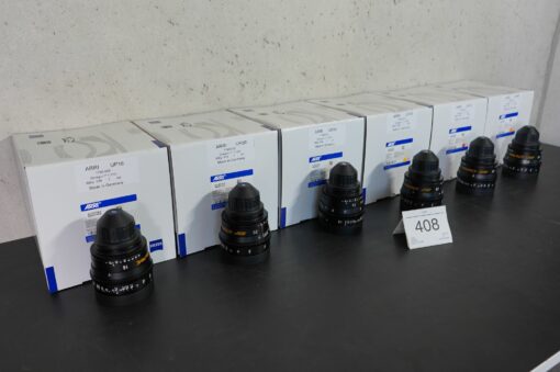 Lot: 408 - ARRI Ultra Prime Set of 6 in feet - Set 1 (16, 20, 24, 28, 32, 40) - Image 2