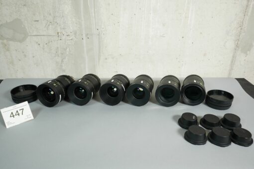 Lot: 447 - Demo Lens Signature Primes Set of 6 in meters (18, 25, 35, 47, 75, 125mm) - Image 3