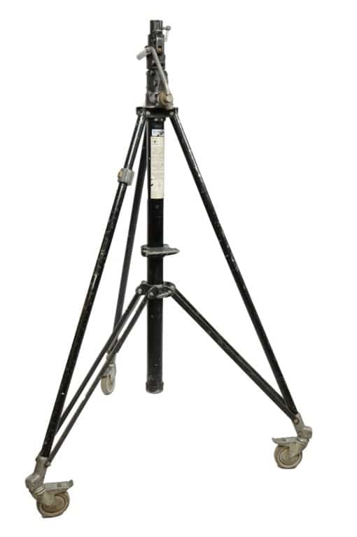 Manfrotto 387XBU Stainless Steel Wind Up with wheels - Image 2