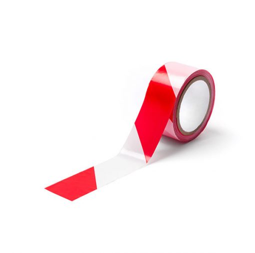 Haevy Duty Barrier Tape 75mmx500m Red/White