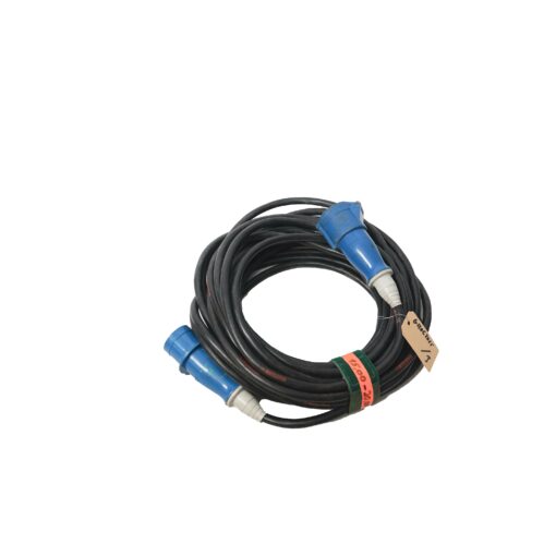 CEE 32A 230V 3P blue extensions cables 15-20m