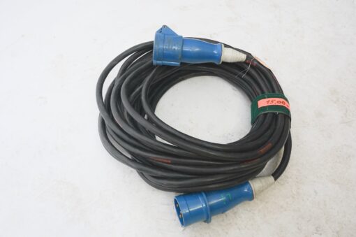 CEE 32A 230V 3P blue extensions cables 15-20m - Image 2
