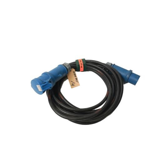 CEE 32A 230V 3P blue extensions cables 10m