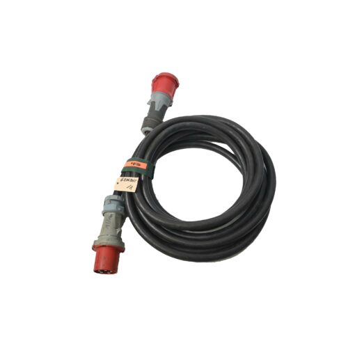 63A CEE Extension Cable 10m H07RN-F 5G16mm² 400V, IP44 EK