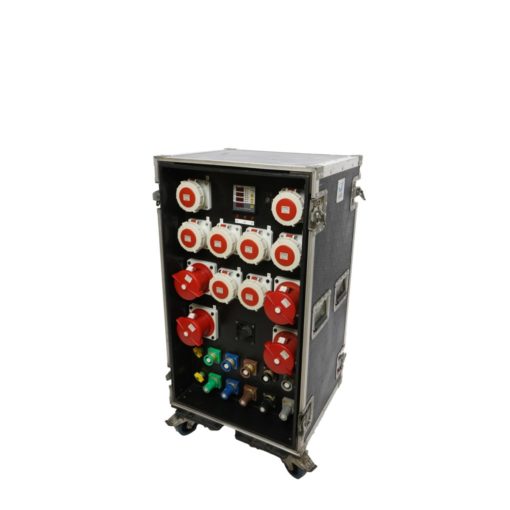 Distribution box 400A Powerlock in flightcase