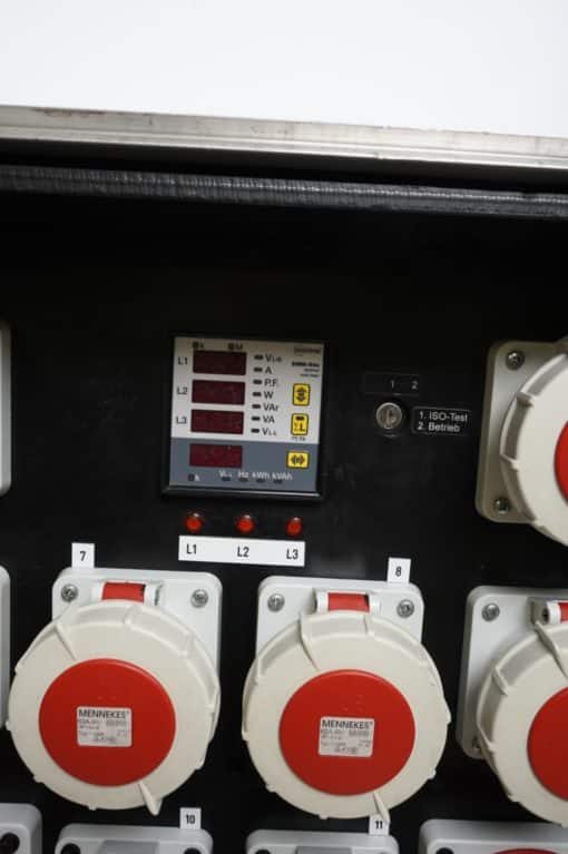 Distribution box 400A Powerlock in flightcase - Image 4