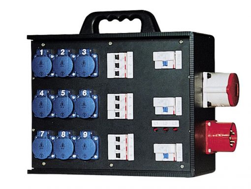 Mobile 32 amp Briefcase Distribution Box 114-05-192