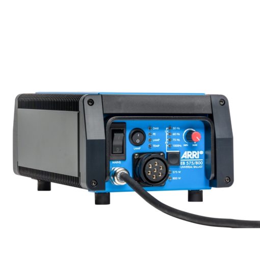 ARRI - EB 575/800 HS, ALF CCL DMX, 50/60/75/1000 Hz
International (VEAM), 120/230 V~ Schuko