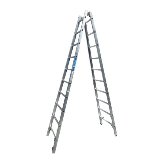 ZARGES ALUMINIUM 2x10-TREADS Ladder