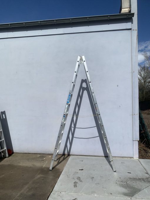 ZARGES ALUMINIUM 2x10-TREADS Ladder - Image 5