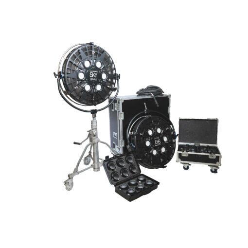 2x Outsight Creamsource Sky 1200W RGB Lighting Set