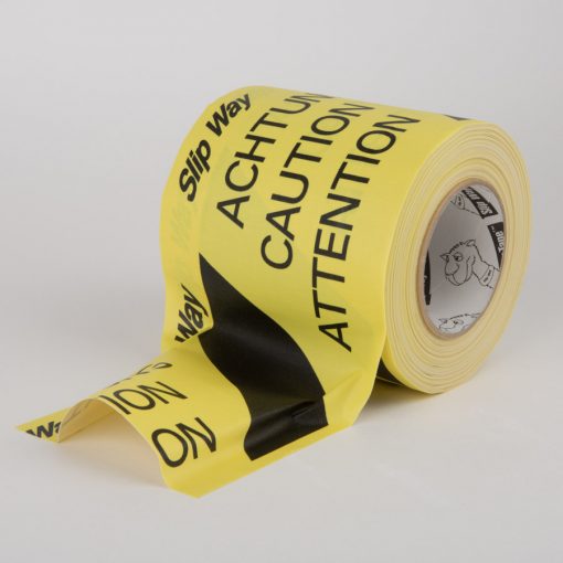 Slipway Cable Cover Tape   145mm x 30m black / Yellow