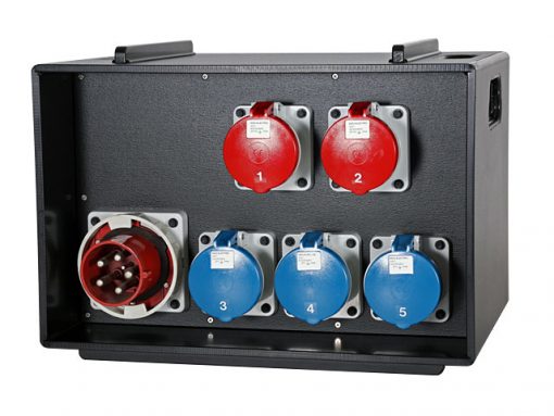 Stackable Mobile 125 amp power distributor 114-07-794