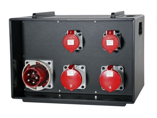 Stackable Mobile 125 amp power distributor 114-07-796