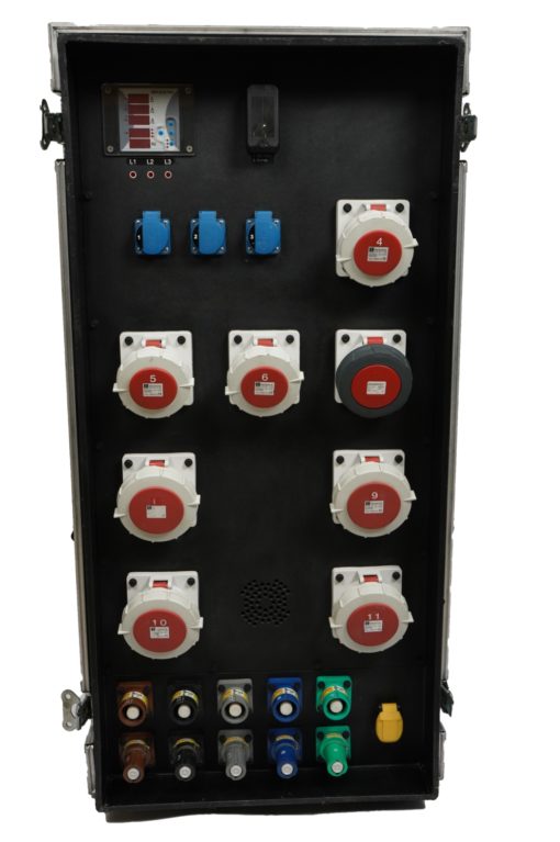 INDU Distribution box 400A Powerlock with flightcase - Image 4