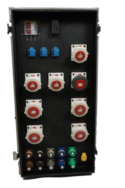 INDU Distribution box 400A Powerlock with flightcase - Image 5