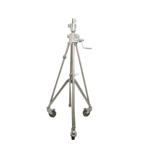 Manfrotto/Avenger 387XBU Stainless Steel Silver Wind Up with wheels