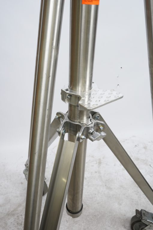 Manfrotto/Avenger 387XBU Stainless Steel Silver Wind Up with wheels - Image 5