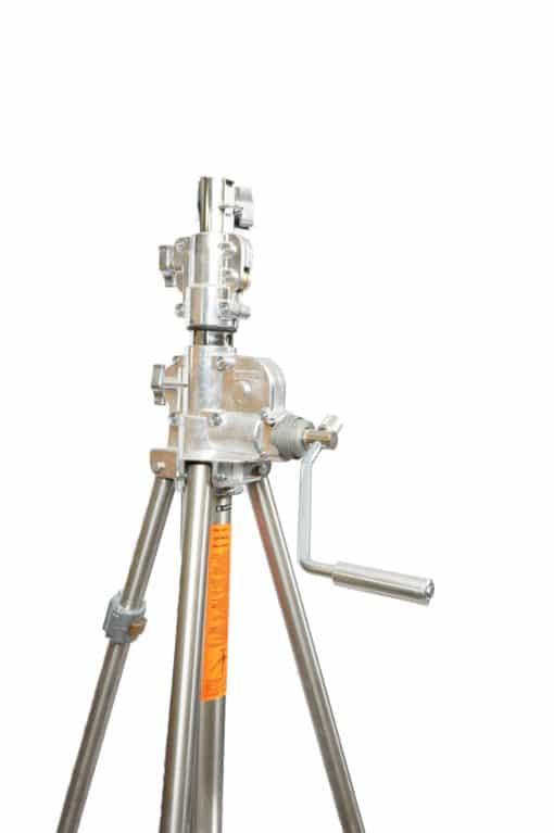 Manfrotto/Avenger 387XBU Stainless Steel Silver Wind Up with wheels - Image 4