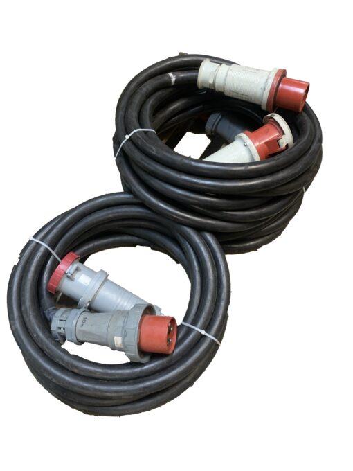 CEE 125A 400V 5P red extensions cables 12,5m 35 mm² - Image 2