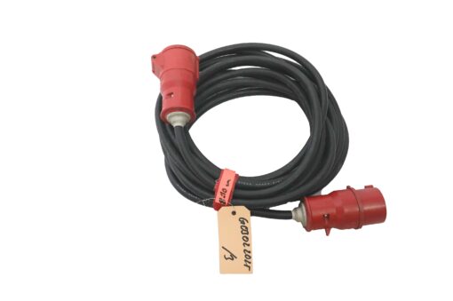 CEE 16A 400V 5P 5x2,5mm² red extensions cables 8-10m - Image 4