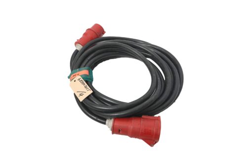 CEE 32A 400V 5P red extensions cables 8-10m - Image 2