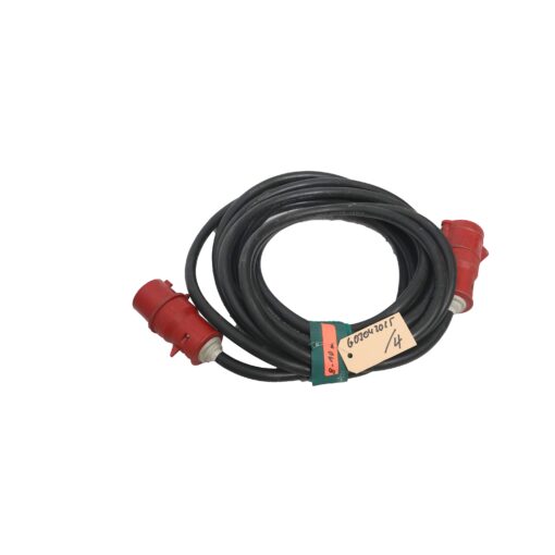 CEE 32A 400V 5P red extensions cables 8-10m