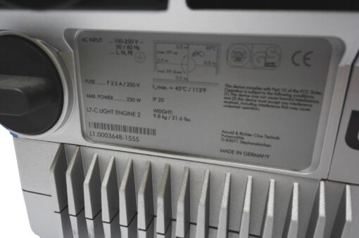 EX-DEMO ARRI L7-C P.O. blue/silver LE2 - Image 3