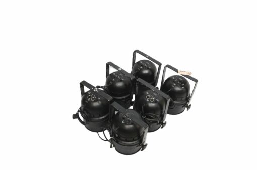 LED PAR 64 black RGB Set - Image 3