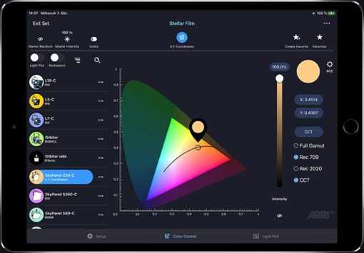 ARRI - Stellar
*Use up to 5 fixtures free of charge
